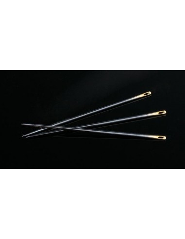 6 Aiguilles à Quilter "Black" - Clover