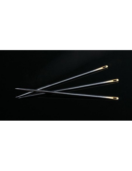 6 Aiguilles à Quilter "Black" - Clover