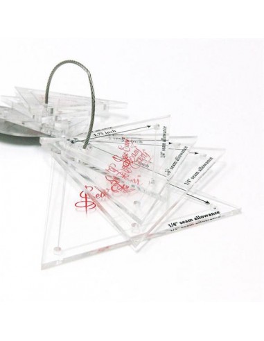 Set de 8 Gabarits "TRIANGLE" - Sew Easy