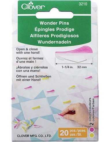 20 Épingles Prodige - CLOVER