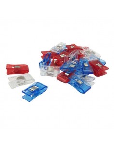 Lot de 5 Pinces Larges pour...