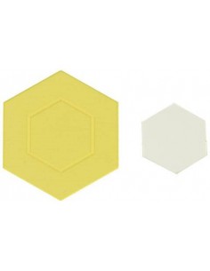 430184 gabarits hexagones Cotton Boll