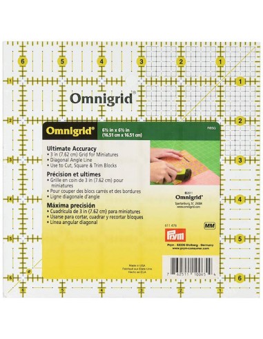 Règle Carrée 6 1/2" - OMNIGRID PRYM
