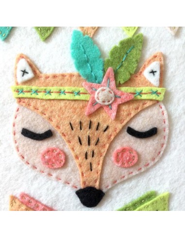 Kit Feutrine - Fanion "Renard...