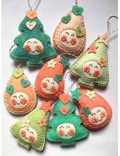 Kit Feutrine "Noël Kawaii"...