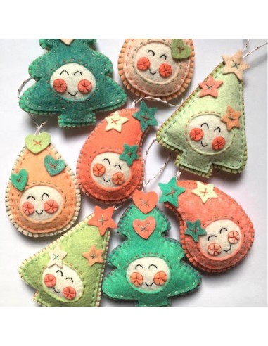 Kit Feutrine "Noël Kawaii" - The...