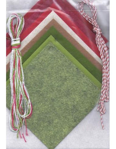 Kit Feutrine "Happy Noël" - The...