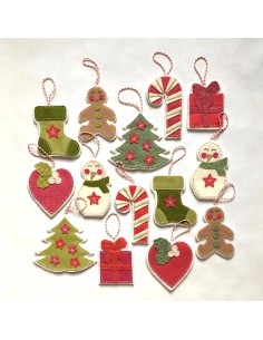 Kit Feutrine "Happy Noël" -...