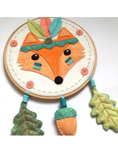 Kit Feutrine "Attrape-Rêves Renard" -...