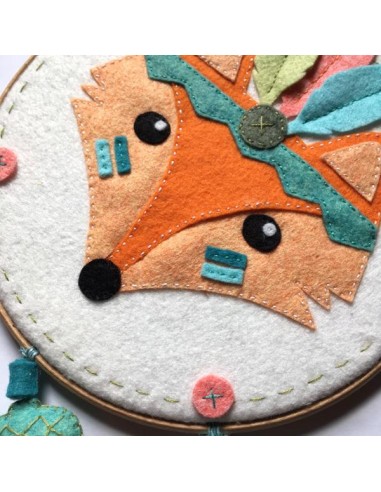 Kit Feutrine "Attrape-Rêves Renard" -...