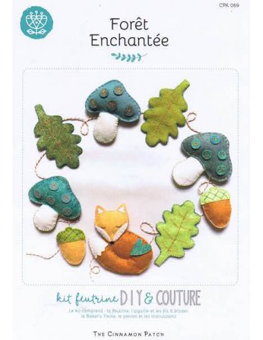 Kit Feutrine "Guirlande Forêt...