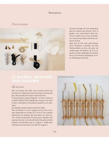 "PUNCH NEEDLE - 27 créations à broder"