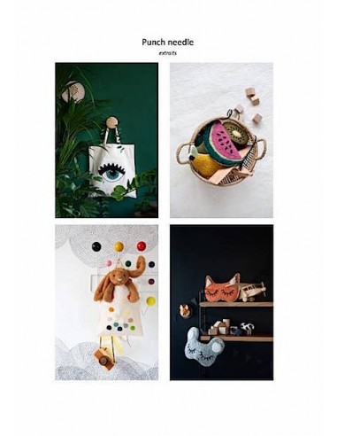 "PUNCH NEEDLE - 27 créations à broder"