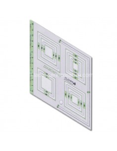 Règle Transparente à Ourlet Quilting 1/4 PRYM - LA COUSERIE CRÉATIVE