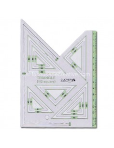 Règle-Gabarits TRIANGLE 1/2...
