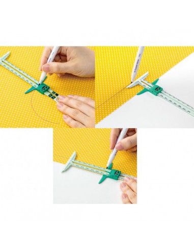 Jauge Glissante et Réglable 5 en 1 -...