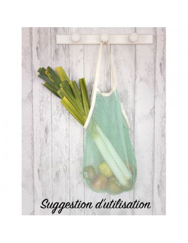 Filet 100% Coton Bio 170 cm - MENTHE