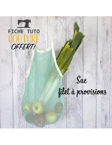 Filet 100% Coton Bio 170 cm - BONBON Filet 100% Coton Bio 170 cm - BONBON