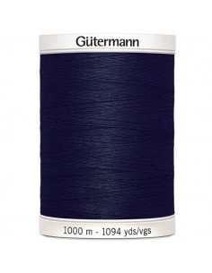 Fil à Coudre 100% polyester 1000m Gütermann - MARINE 339