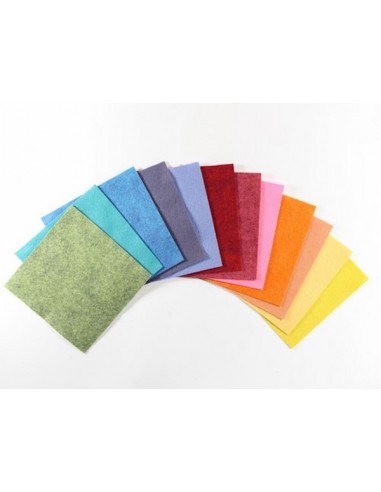 Assortiment de 12 Feutrines "Été" -...