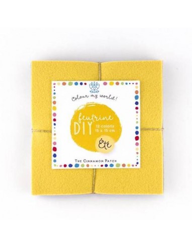 Assortiment de 12 Feutrines "Été" -...