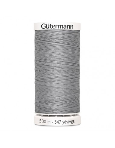 Fil à Coudre 100% polyester 500m Gütermann - GRIS MOYEN 38