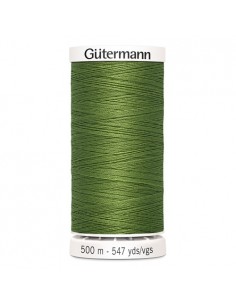 Fil à Coudre 100% polyester 500m Gütermann - VERT KAKI 283