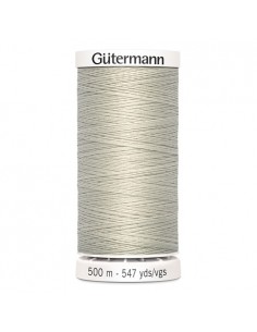 Fil à Coudre 100% polyester 500m Gütermann - MASTIC 299