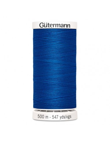 Fil à Coudre 100% polyester 500m Gütermann - BLEU ROY 322