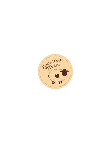 Fil 100% Laine "Rustic Wool Moire" -... Fil 100% Laine "Rustic Wool Moire" -...