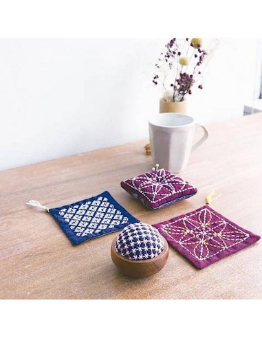 Panneau Sashiko à Broder "TSUMUGI...