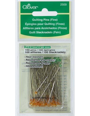 100 Épingles pour Quilting - CLOVER