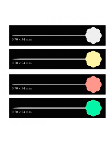 100 Épingles à Tête Fleur - CLOVER