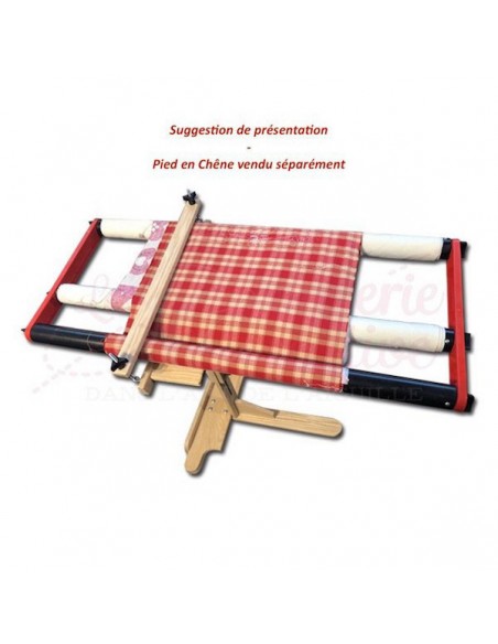 Pied en Chêne pour le Métier à Quilter "FLYNN" + Métier à Quilter "FLYNN"