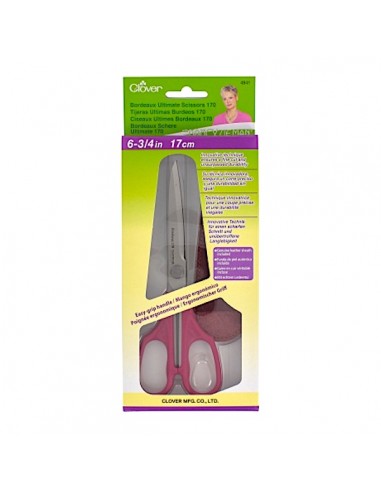 Ciseaux "Ultimes" Bordeaux 17 cm -...