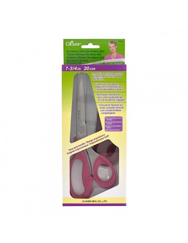 Ciseaux "Ultimes" Bordeaux 20 cm -...