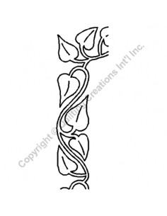 Stencil Bordure "Feuillage"...