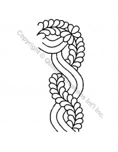 Stencil Bordure "Torsade de...