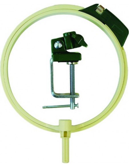 Tambour à Broder rotatif 360° - 18cm Clover