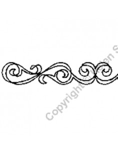 Stencil Bordure "Ruban...