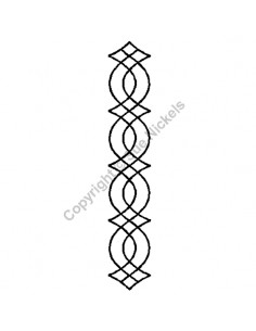 Stencil Bordure "Diamands"...