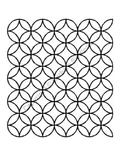 Stencil Motif Sashiko...