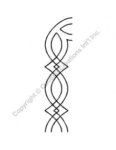 Stencil Bordure avec Angle...