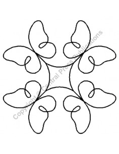 Stencil Motif "Ronde de...