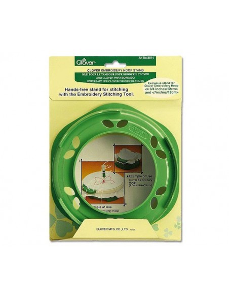 Socle en Plastique pour Tambour à Broder - Clover 57408