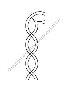 Stencil Bordure avec Angle...
