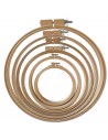 Tambour à quilter Rond en Bois