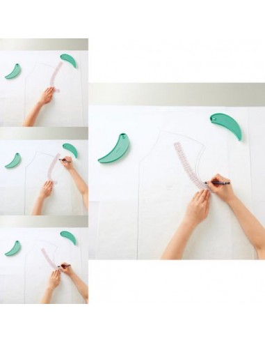 Set de 2 Règles Courbes + 1 Mini...