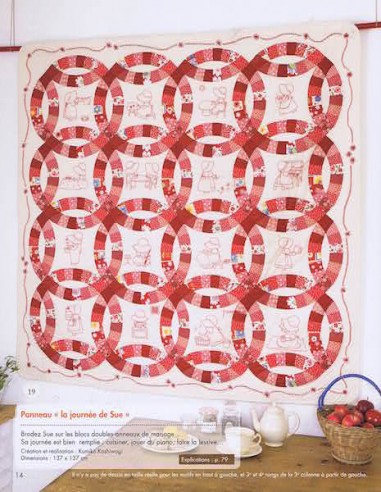 Les Promendades Quiltées de Sunbonnet...