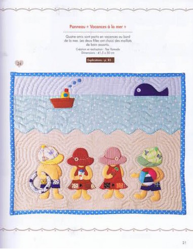 Les Promendades Quiltées de Sunbonnet...